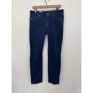 Gap 1969 Always Skinny Jeans Women’s 31R Dark Wash Stretch